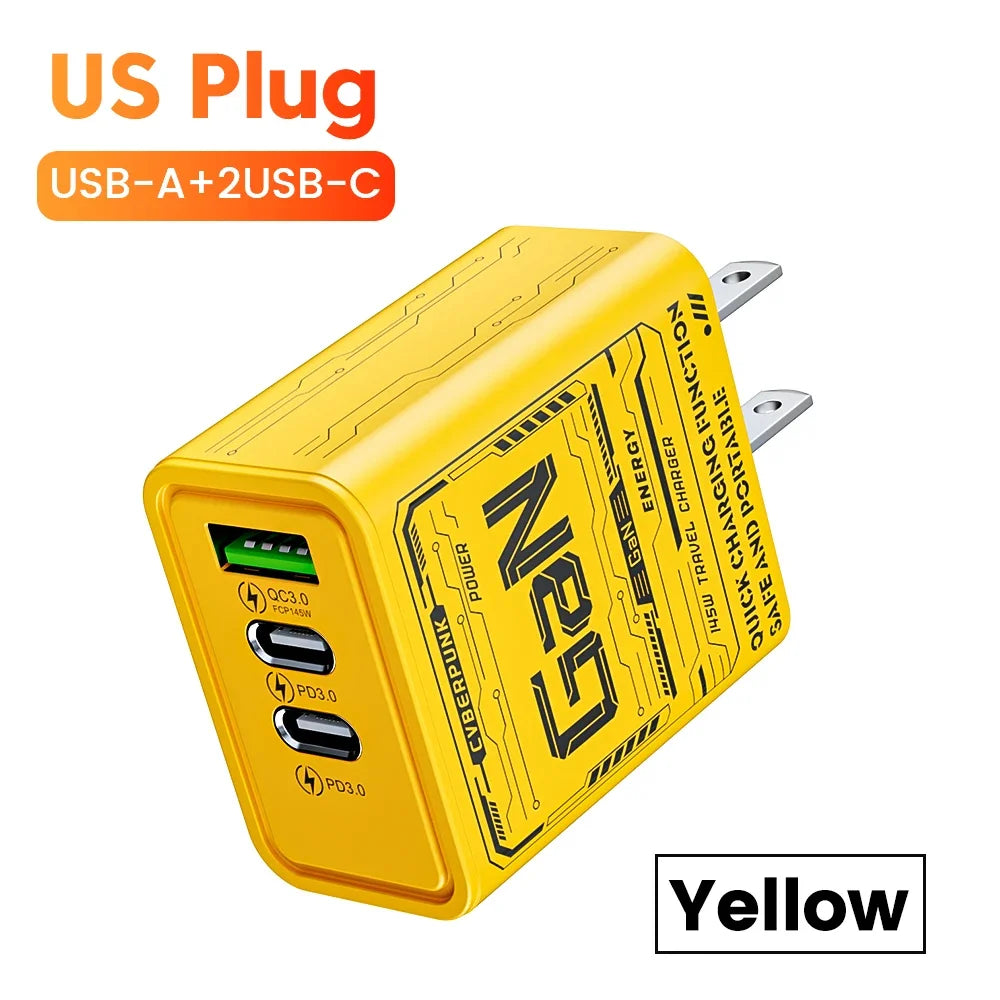 Elough 145W GaN Triple USB-C Fast Charger