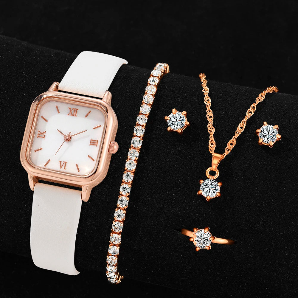 Montre Luxe Minimaliste en Cuir