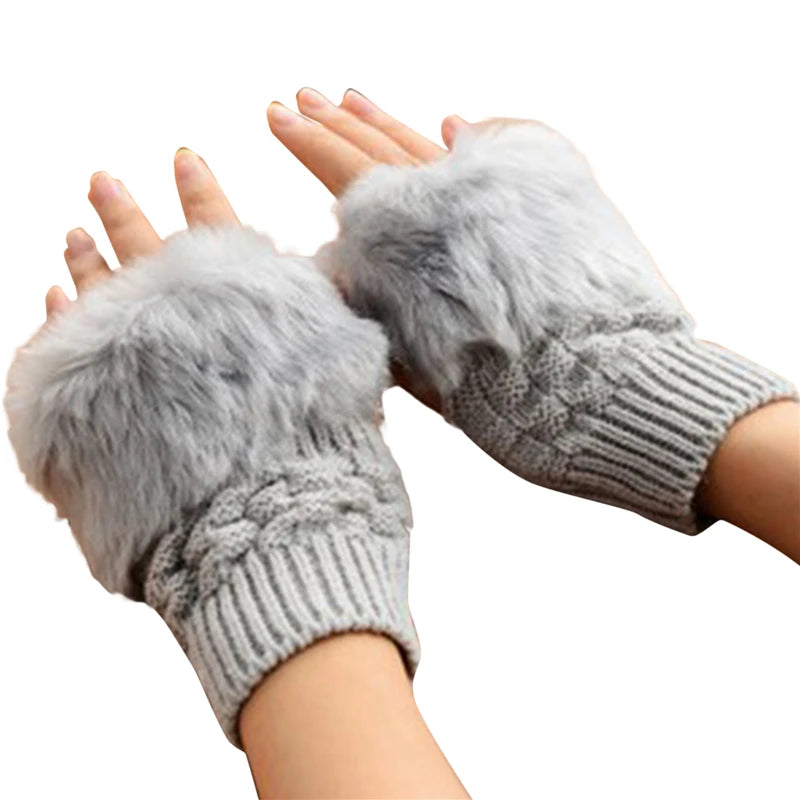 Gants Mignons Douillets pour Femmes - Hiver Chic
