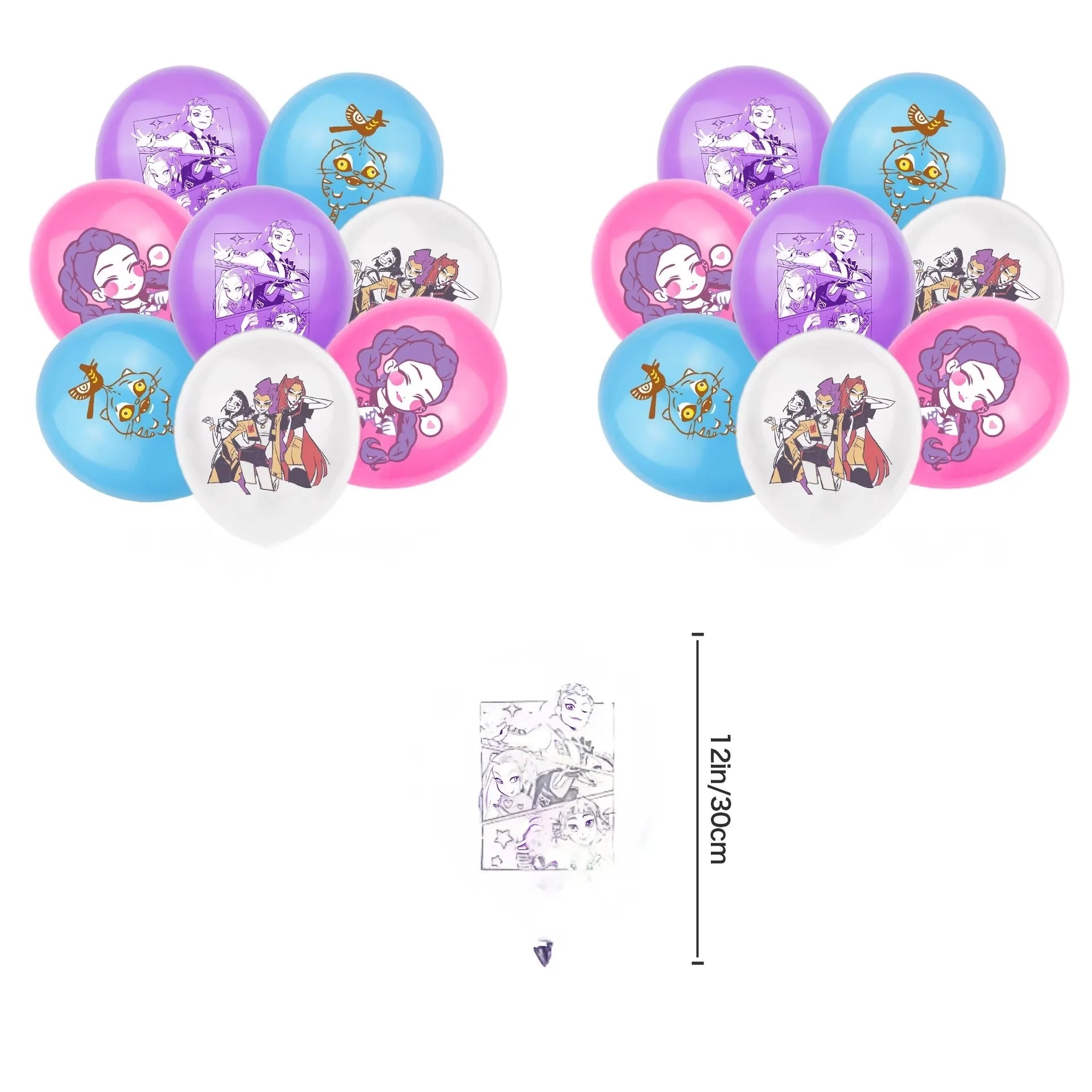 Fête Anime Kpop : Décor Chasseurs de Démons