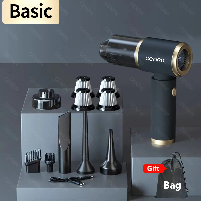 Aspirateur Voiture Sans Fil Puissant CENRR 210000PA