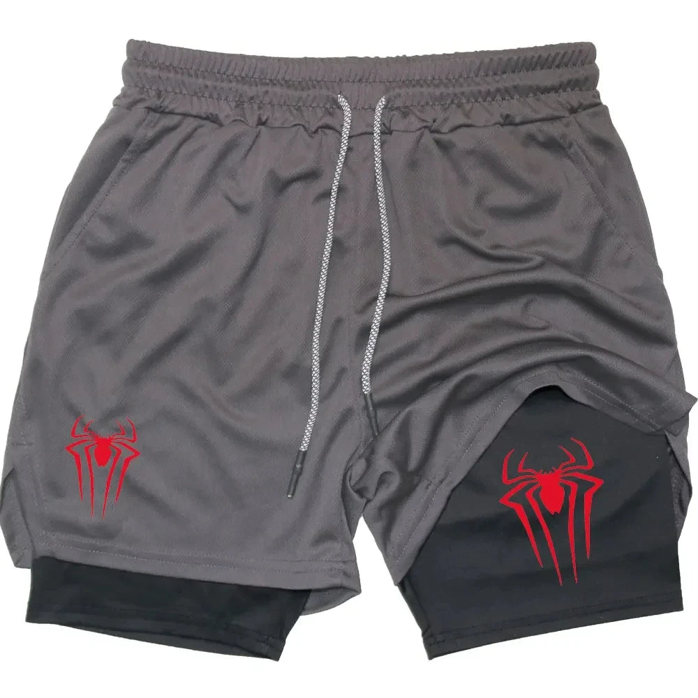 Shorts Araignée Y2K Performance Unisexe Sport