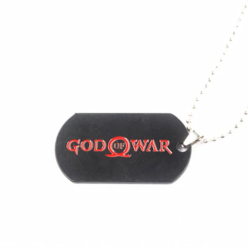 Porte-clés Kratos : Lame du Chaos en métal élégant