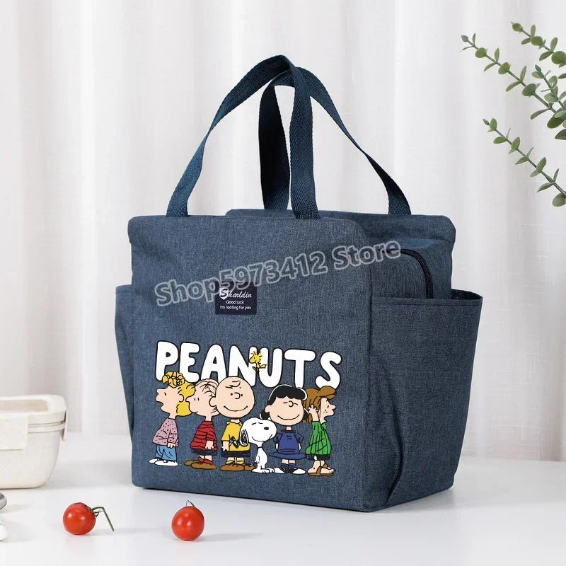 Snoopy's Insulated Bento Lunch Bag for Kids & Students