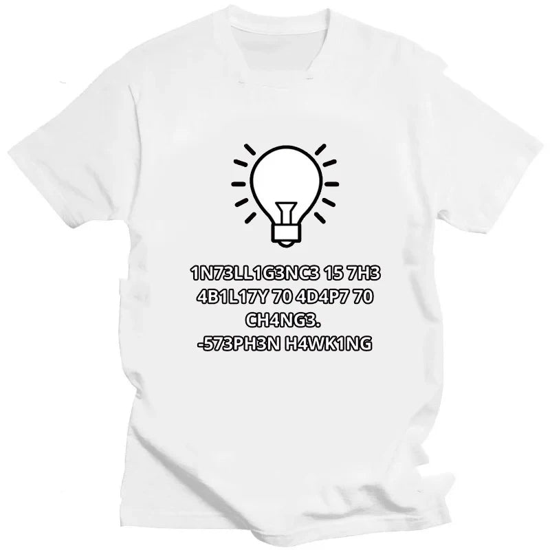 Geeky Adaptation Tee: Embrace Change with Humor