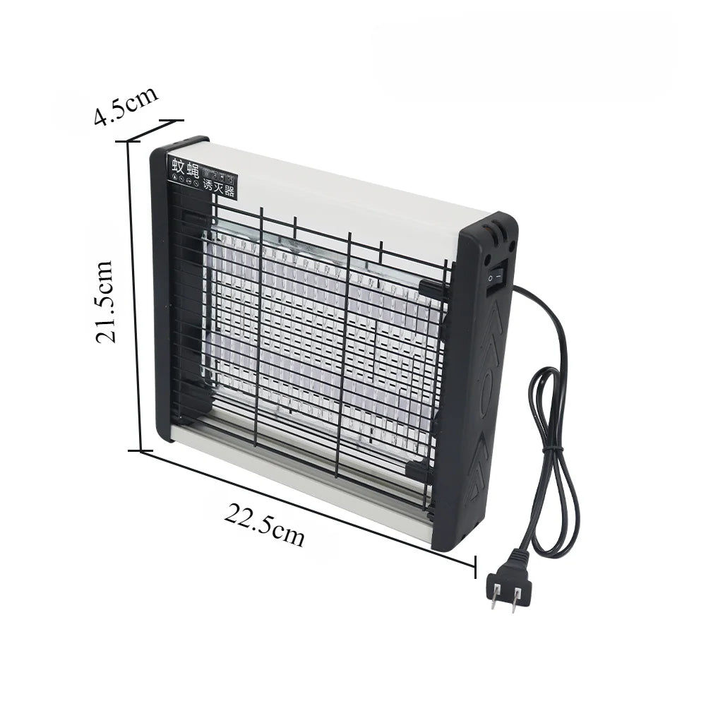 Lampe Électrique Anti-Moustiques Extérieure 2-en-1