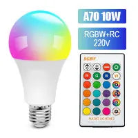 SmartGlow E27: RGB LED Bulb with Remote Control