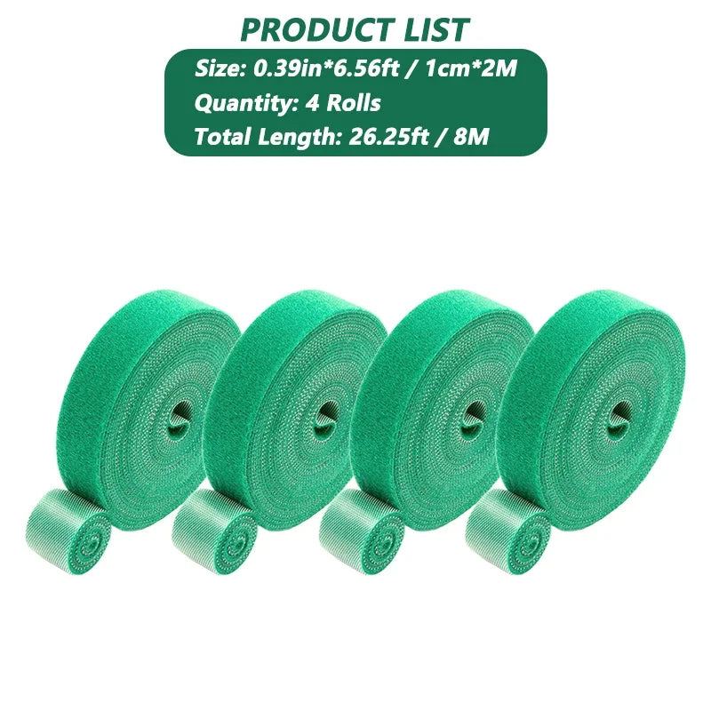 Nylon Plant Ties - Eco-Friendly Garden Support Straps