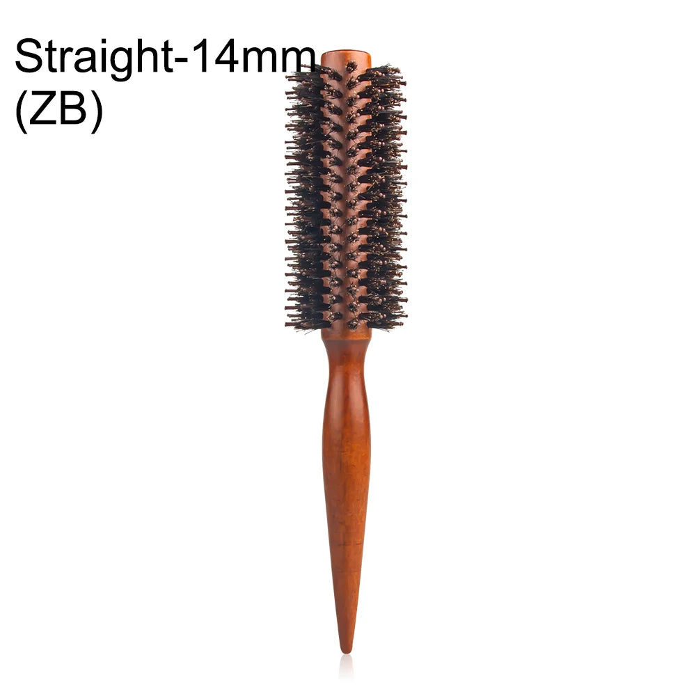 Brosse à cheveux Cesto en bois, 12 styles variés.