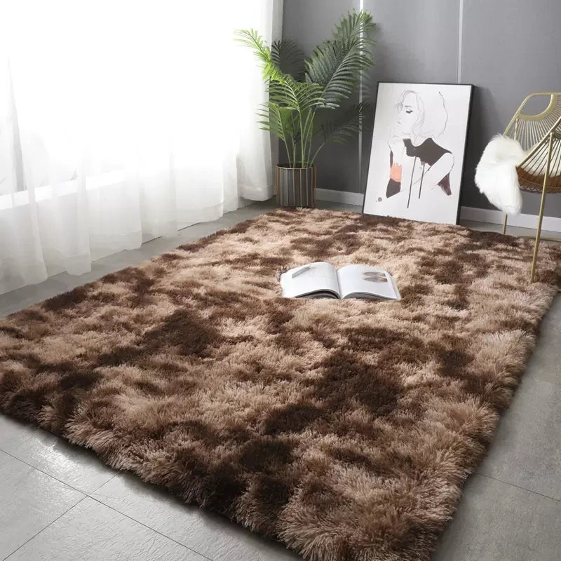 CosyCloud: Soft Plush Rug for Modern Living Spaces