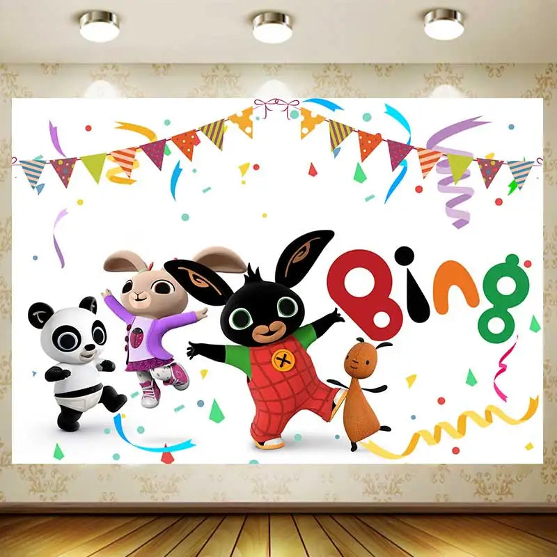 Fête Lapin Rouge et Noir