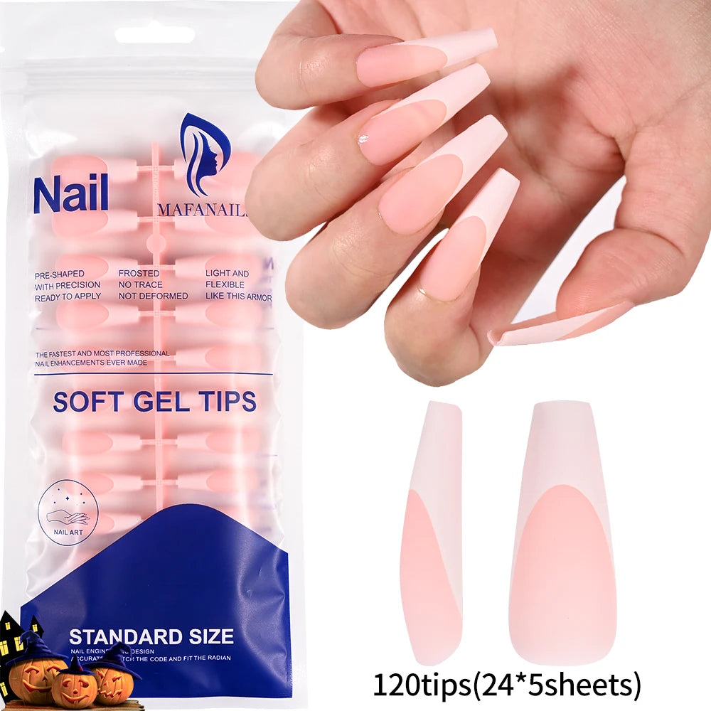 NailArt Ballerine - Faux Ongles Colorés