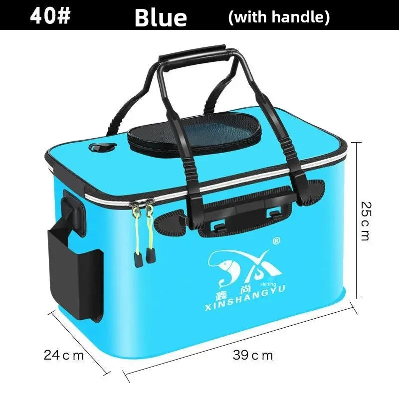 Seau Pliant EVA Durable - Protection Poissons Vivants