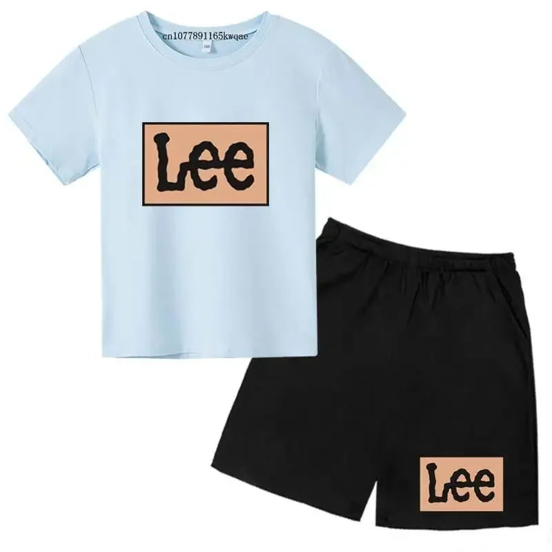 Été Enfant Style Décontracté - Ensemble 2pcs Mixte