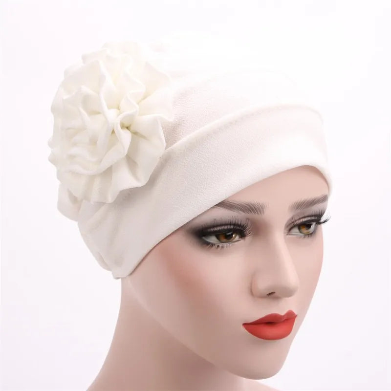 Turban Floral Élégant pour Femme