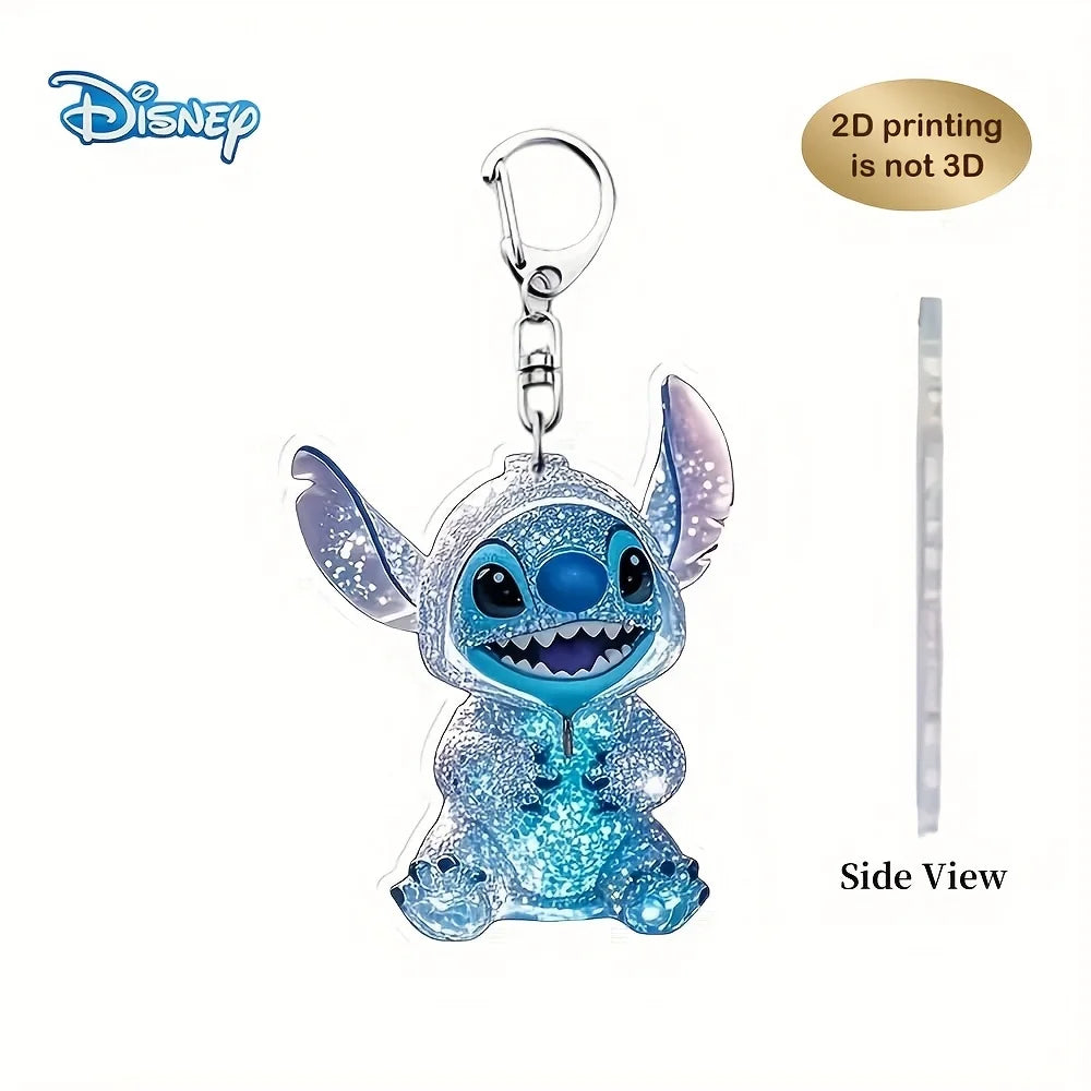 Porte-clés Lilo & Stitch Double Face Mignon 5cm