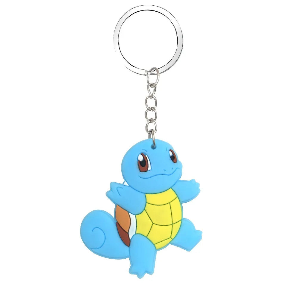 Pikachu & Gengar PVC Keychain - Trendy Kids' Accessory