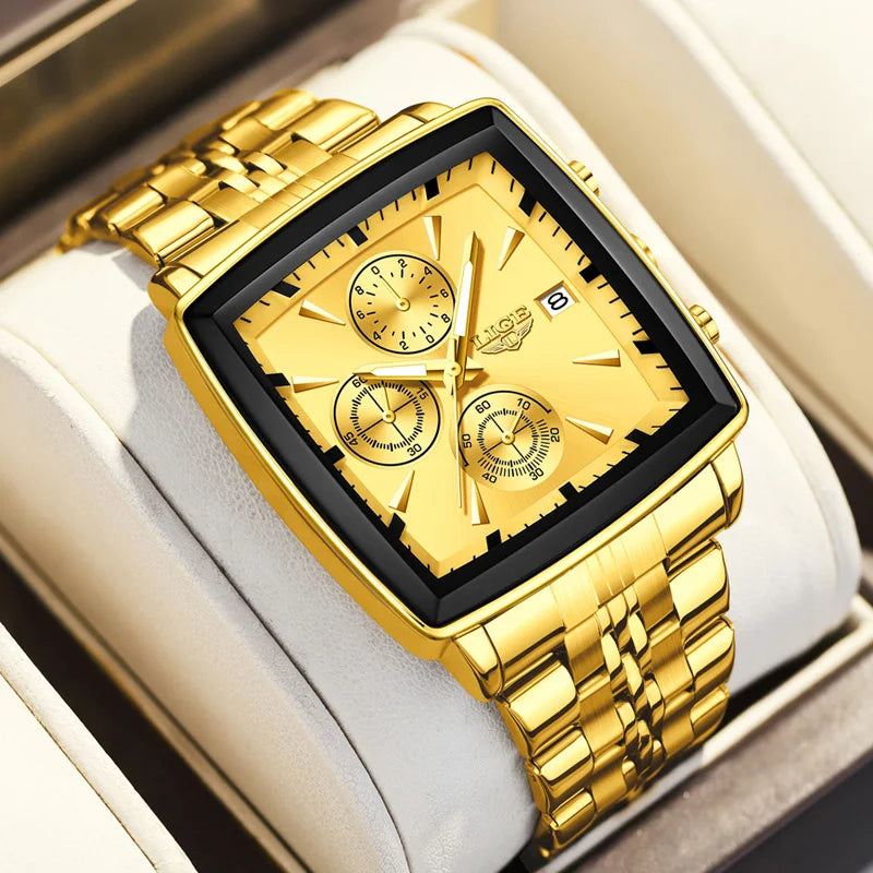 LIGE Luxe Sport Chrono Watch for Men