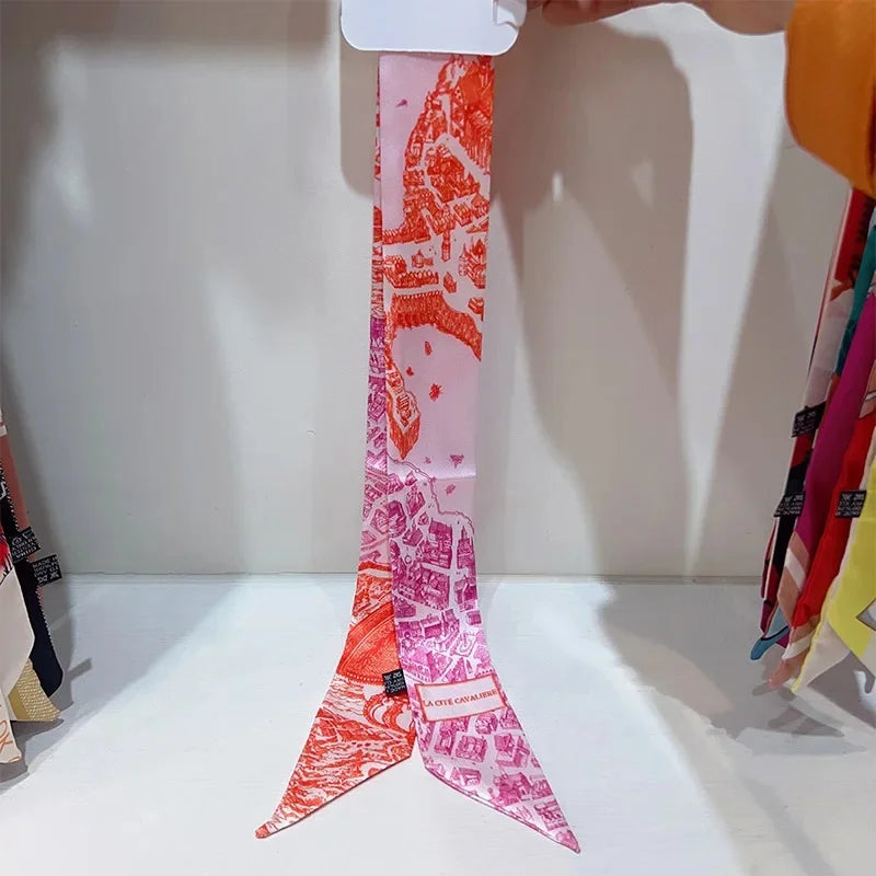 Poignée Élégante en Soie