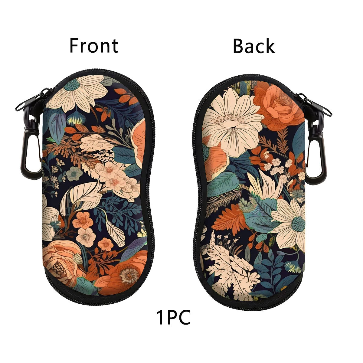 Sunflower Cat Eyewear Case - Trendy & Portable