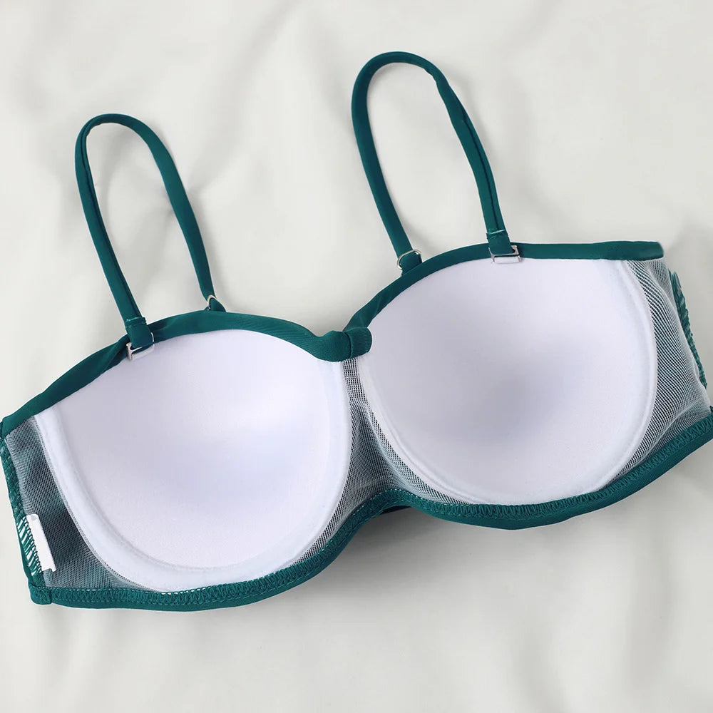 Floral Leopard Bikini Set - Summer Beach Vibes