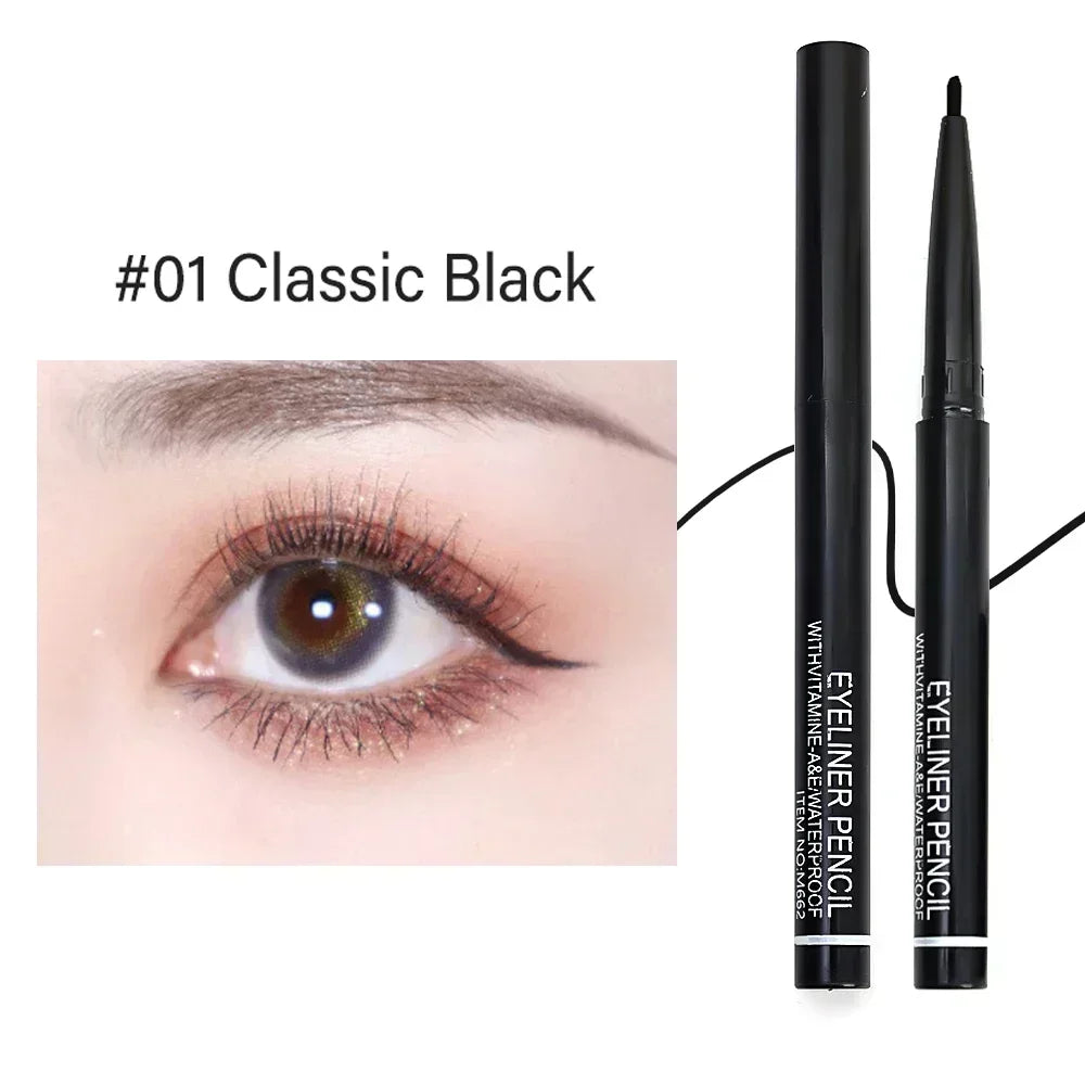 Blue-Brown Gel Eyeliner: Long-Lasting & Smooth