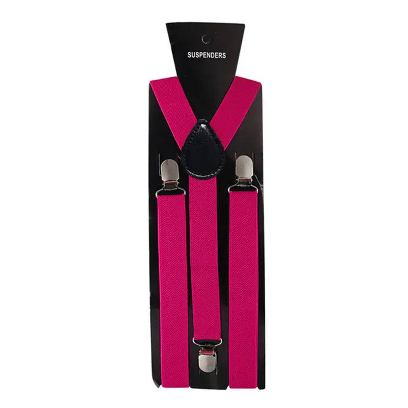 Bretelles Élégantes Unisexes en Polyester