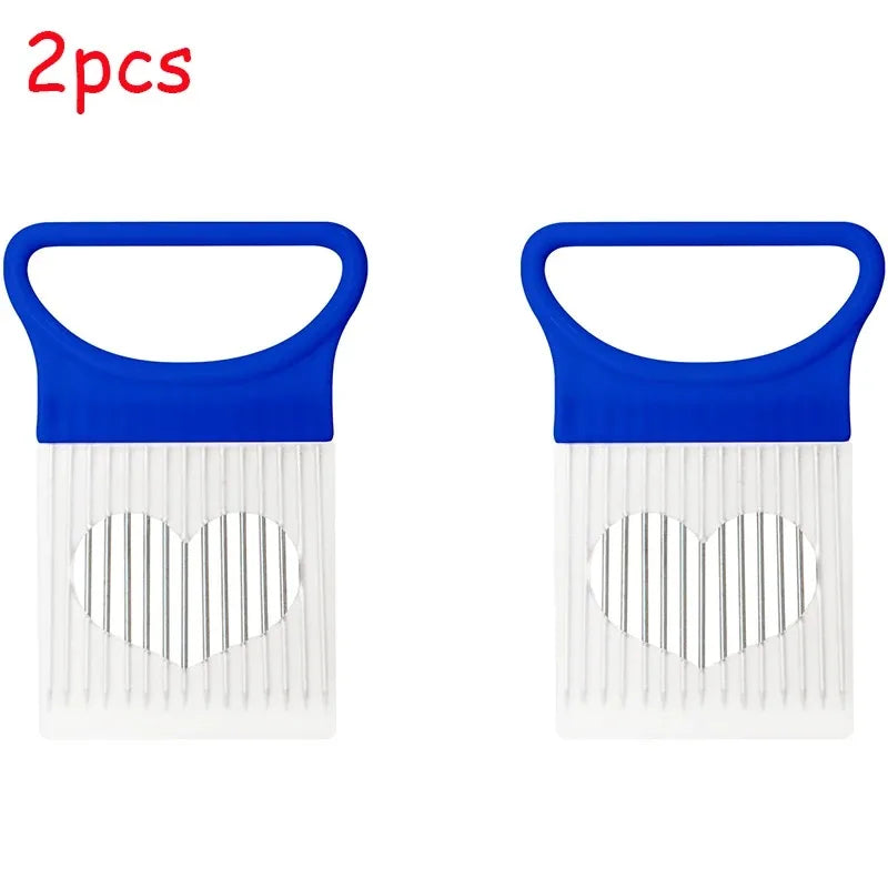 Oignon-Slice Pro: Trancheur Multi-Usage en Acier