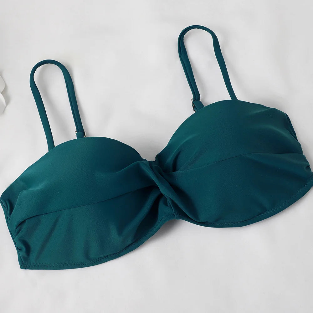 Floral Leopard Bikini Set - Summer Beach Vibes