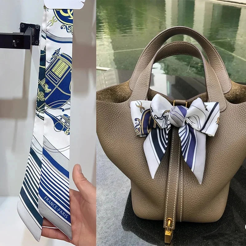 Poignée Élégante en Soie