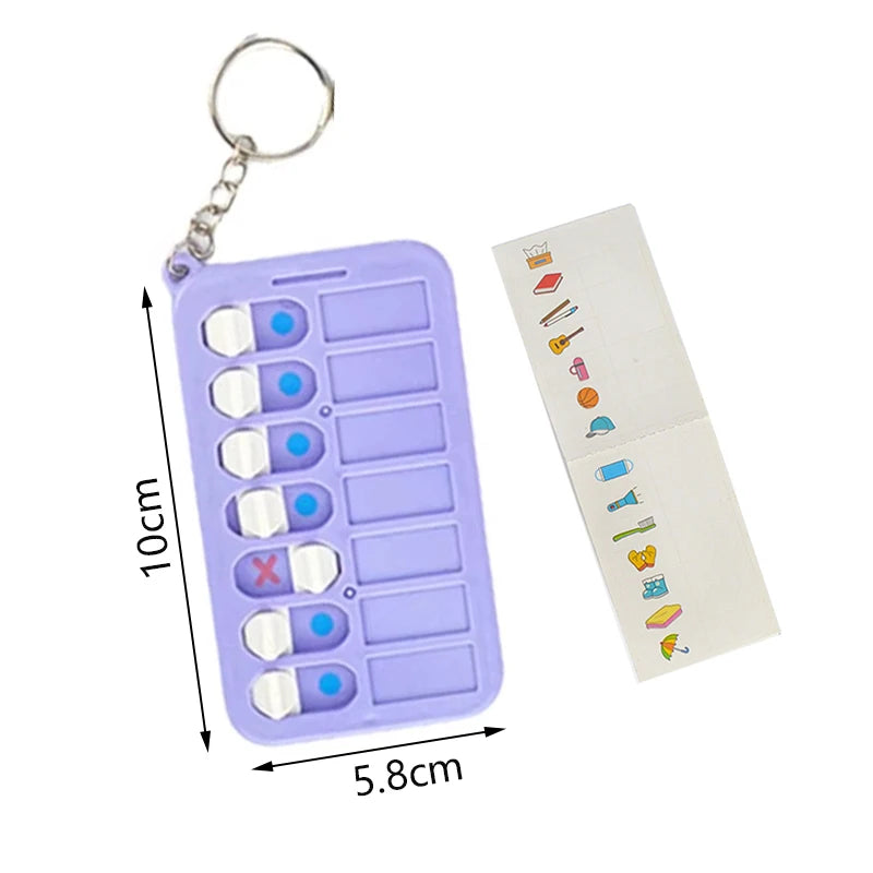 Tableau Réutilisable de Tâches pour Enfants