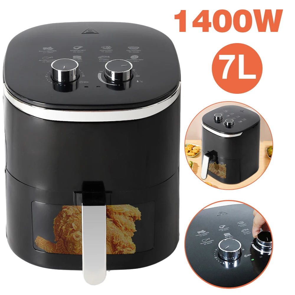 AirMaster Pro: Oil-Free Multi-Capacity Fryer