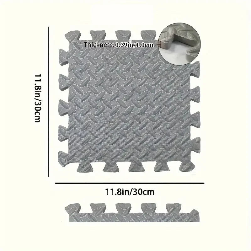 Tapis Puzzle EVA 12pcs - Sol Gym & Massage Maison