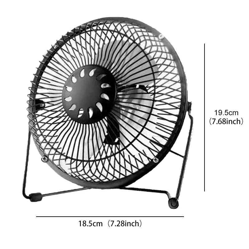 Ventilateur USB 360° Silencieux HAEGER