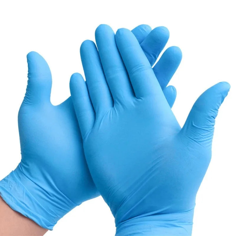 BlueShield Nitrile Gloves: 30/50/100 Disposable Pack