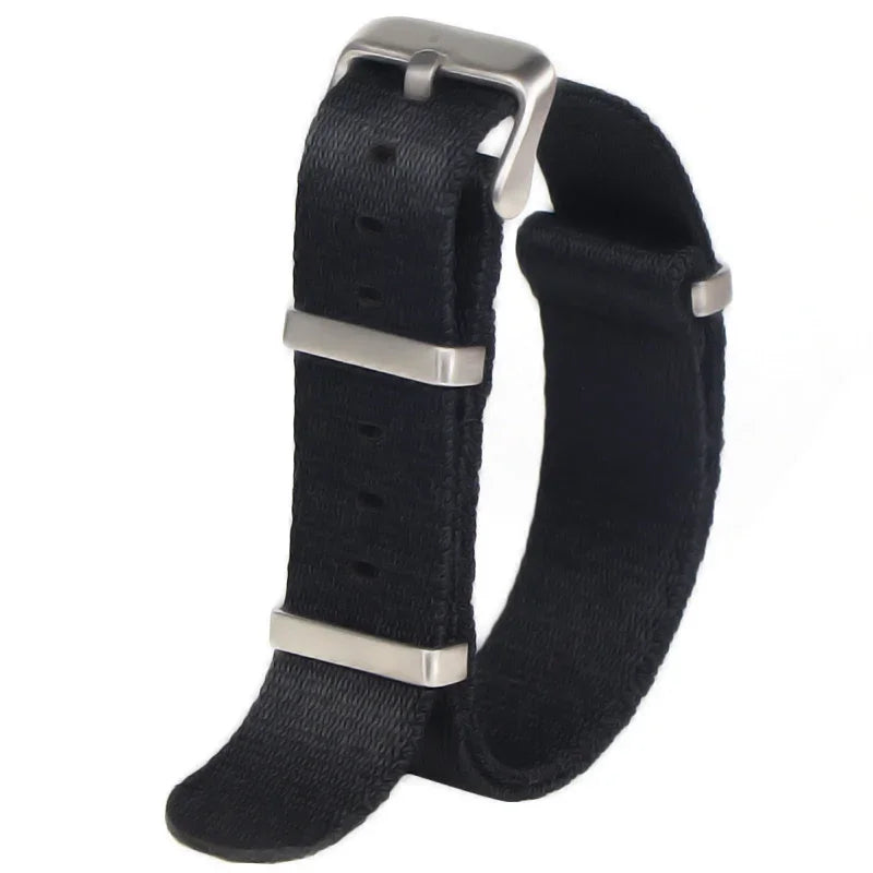 Bracelet Nylon 20/22mm Unisexe - Remplacement Chic