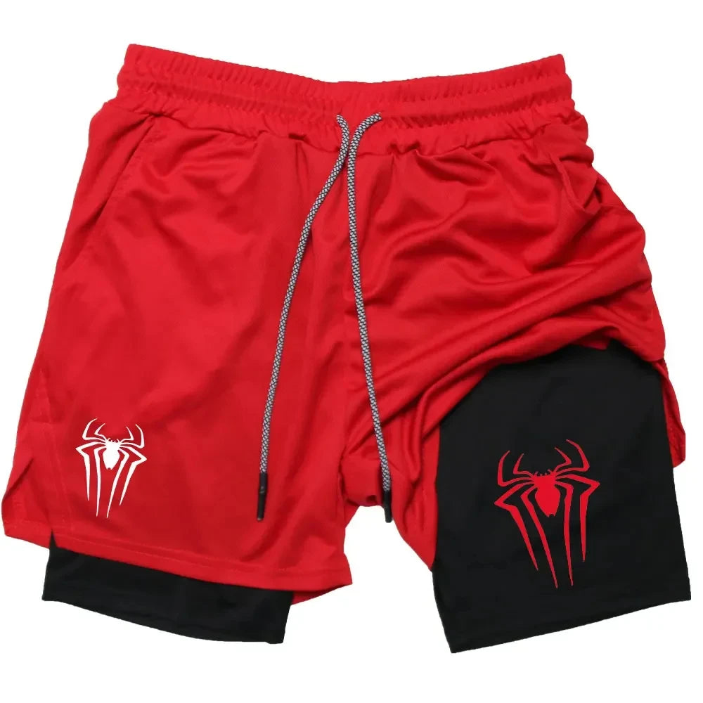 Shorts Araignée Y2K Performance Unisexe Sport