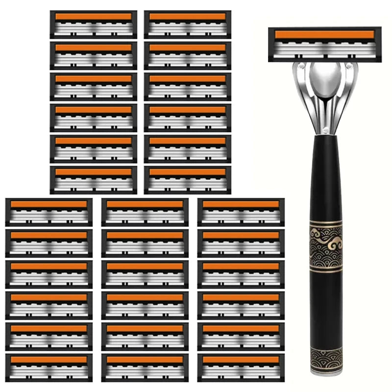 Rasoir 3 couches homme - design innovant et réutilisable