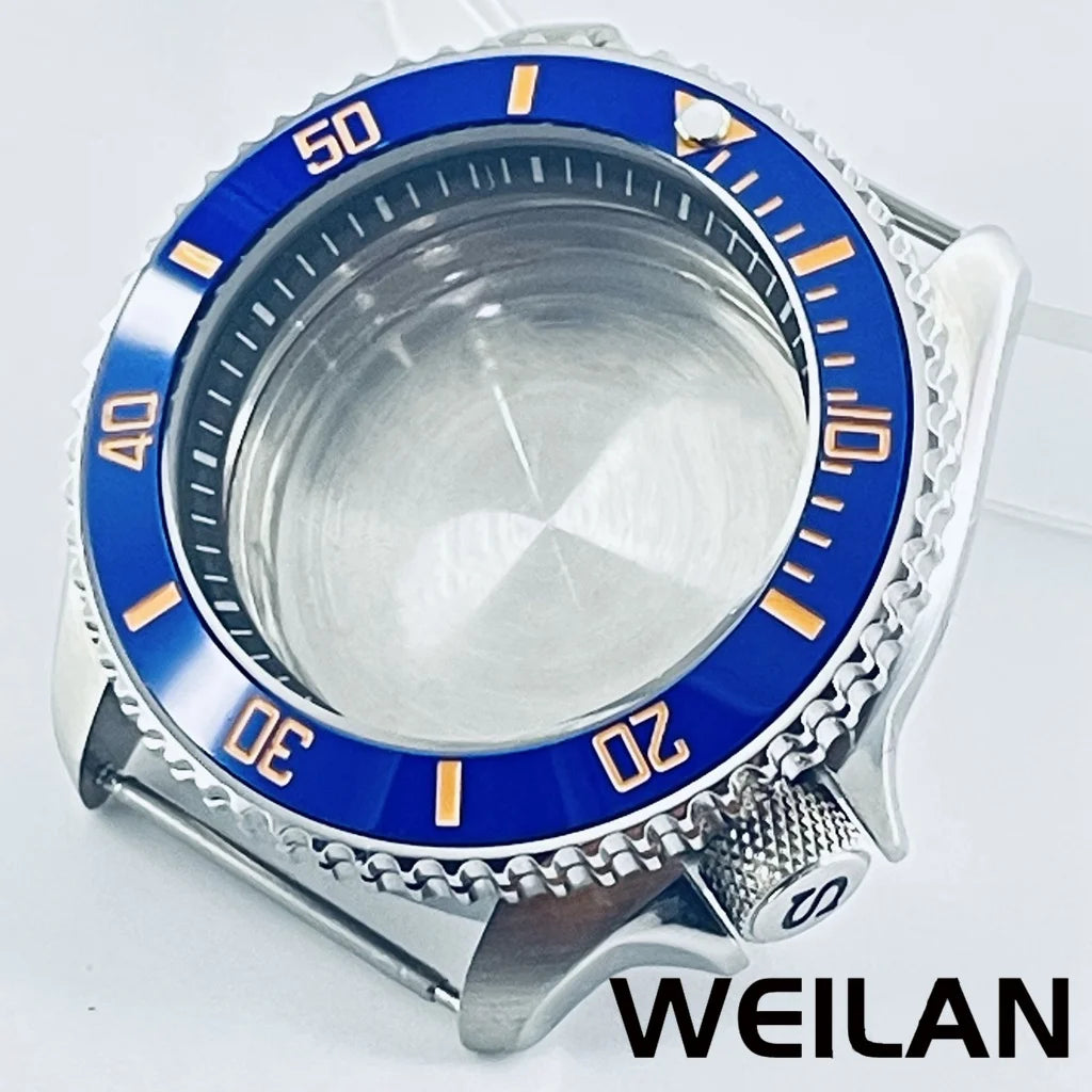 Boîtier Plongée 42mm NH35 Acier Inoxydable Argent