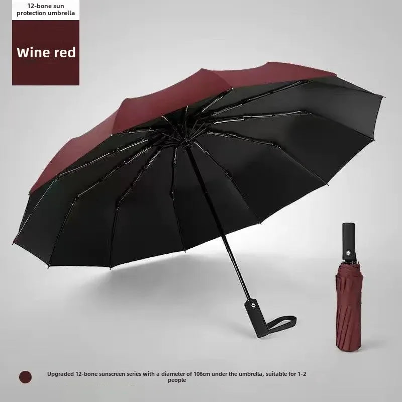 Auto-Open Dual-Use Umbrella for Promotions
