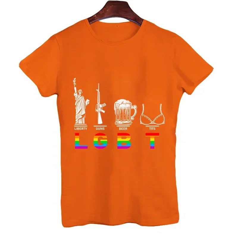 T-shirt Fierté Arc-en-Ciel KUCLUT