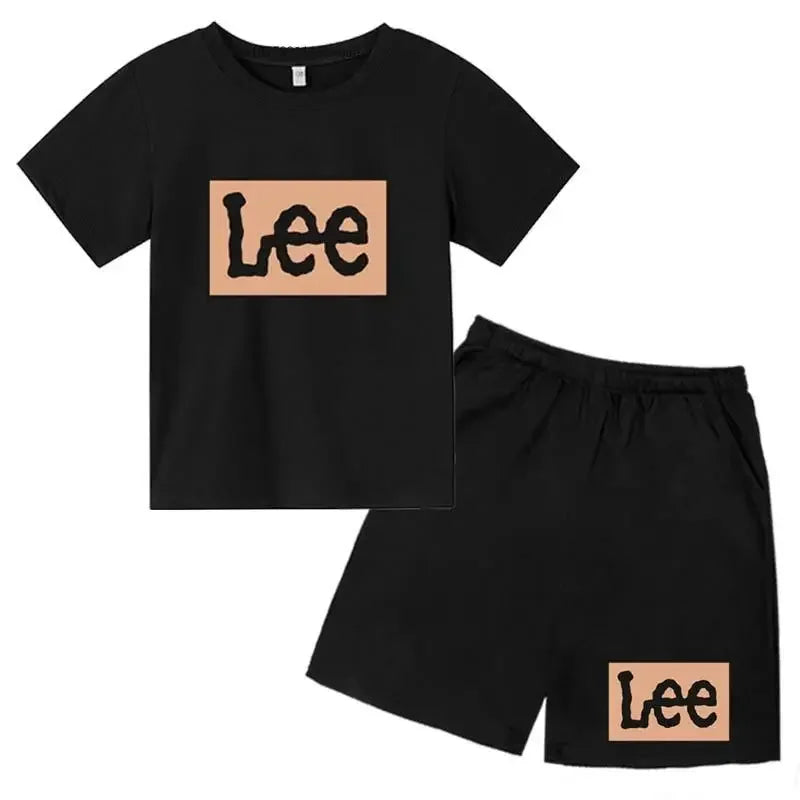 Été Enfant Style Décontracté - Ensemble 2pcs Mixte