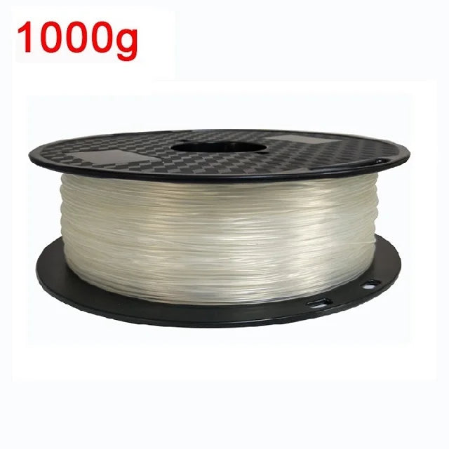 Filament TPU Flexible 1.75mm Turquoise Transparent 1kg