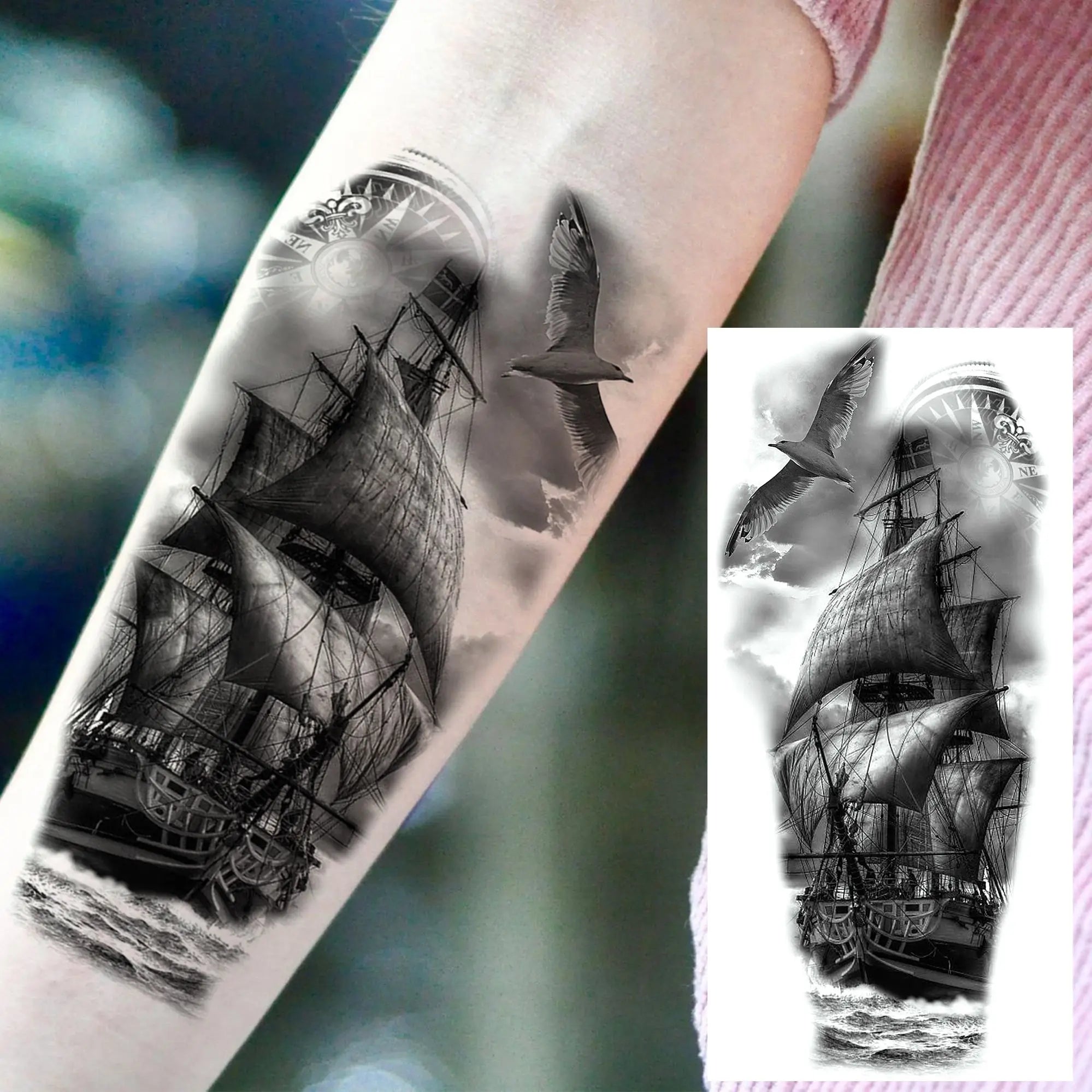 Tatouages Pirates Nautiques Éternels