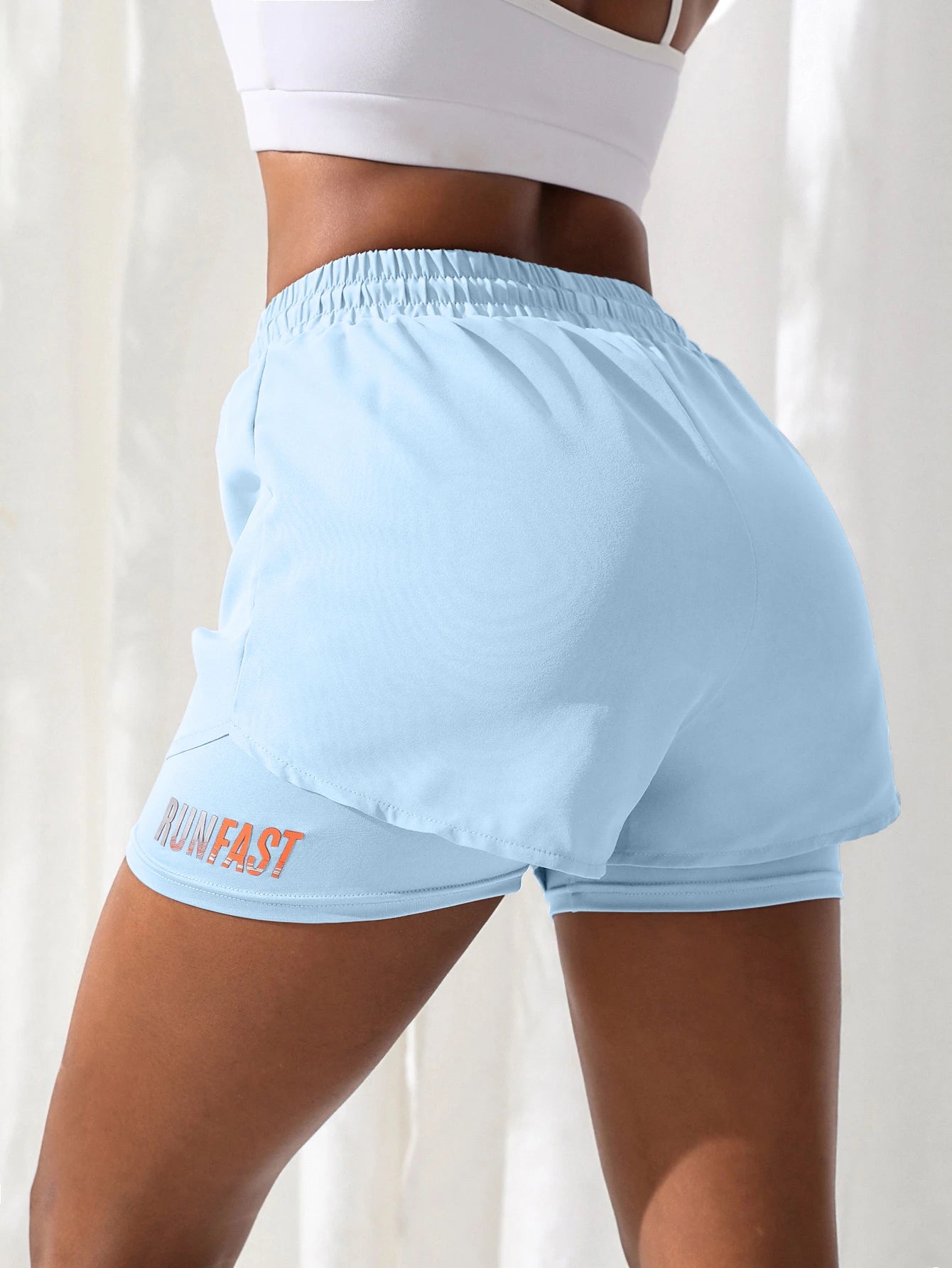 FlexiFit High-Waist Yoga Shorts for Women