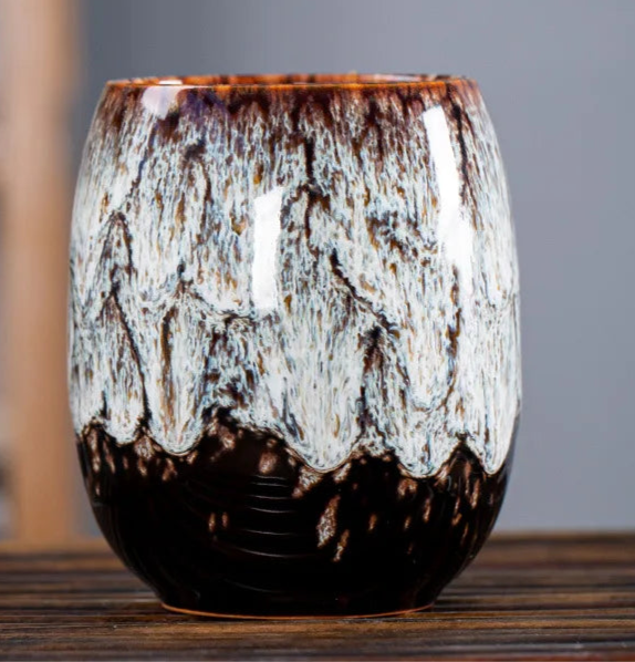 Ensemble de Tasses Créatives en Céramique et Porcelaine