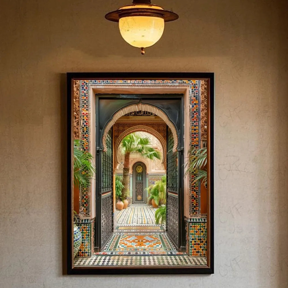 Affiche Marocaine Étanche HD - Art pour Intérieur