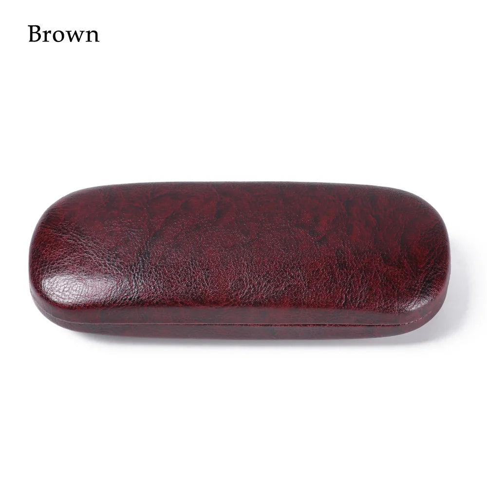 Chic Eyewear Case: Stylish PU & Pearlescent Design