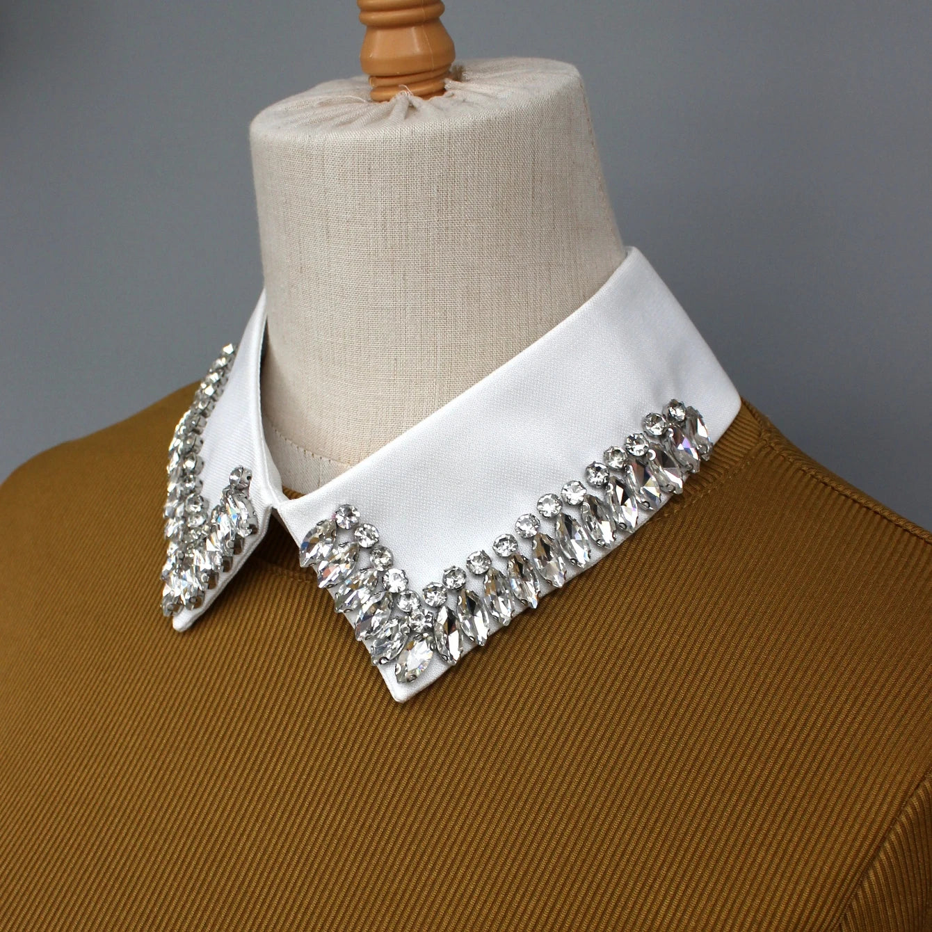 Col Rétro Éclat Perlé