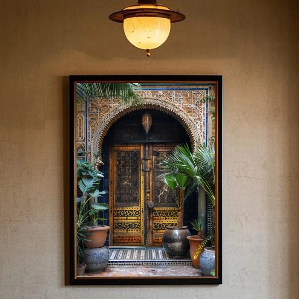 Affiche Marocaine Étanche HD - Art pour Intérieur